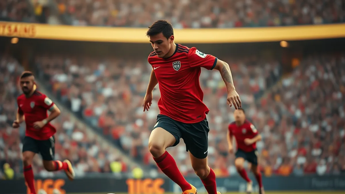 Valentino Acuña shines in midfield for Newell's Old Boys